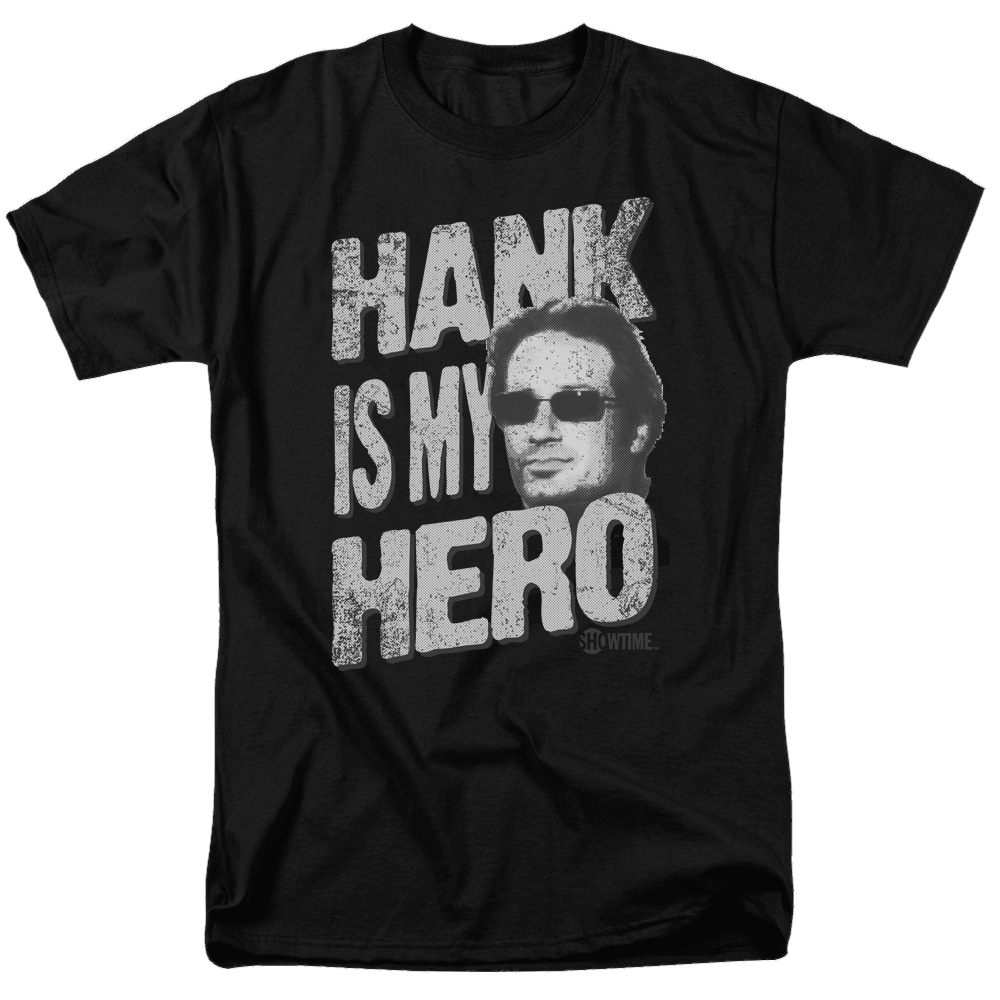 Californication Hank Is My Hero - Men's Regular Fit T-Shirt Men's Regular Fit T-Shirt Californication