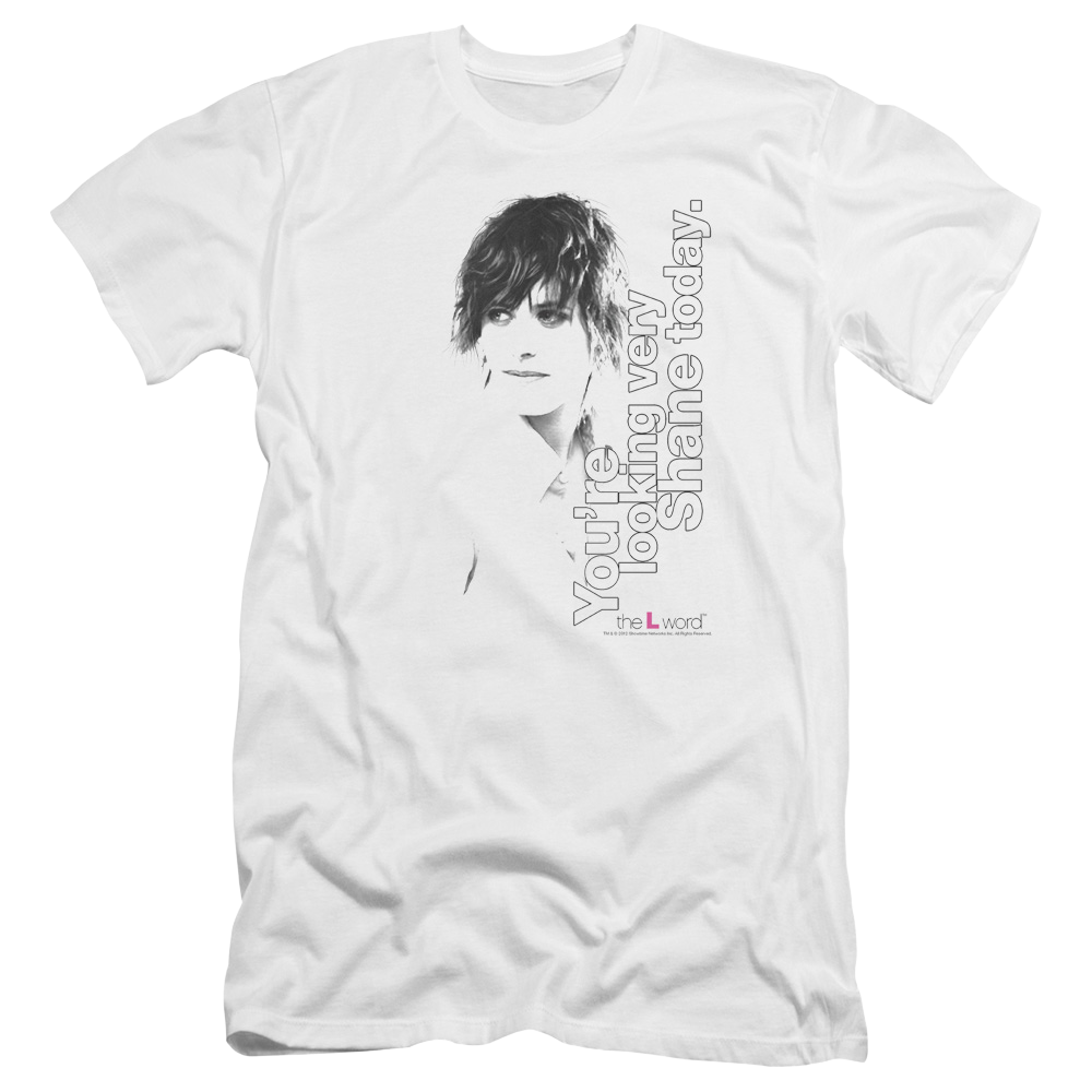 L Word, The Looking Shane Today - Men's Premium Slim Fit T-Shirt Men's Premium Slim Fit T-Shirt The Real L Word