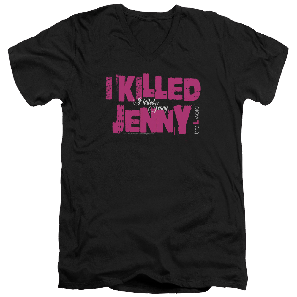 L Word, The I Killed Jenny - Men's V-Neck T-Shirt Men's V-Neck T-Shirt The Real L Word