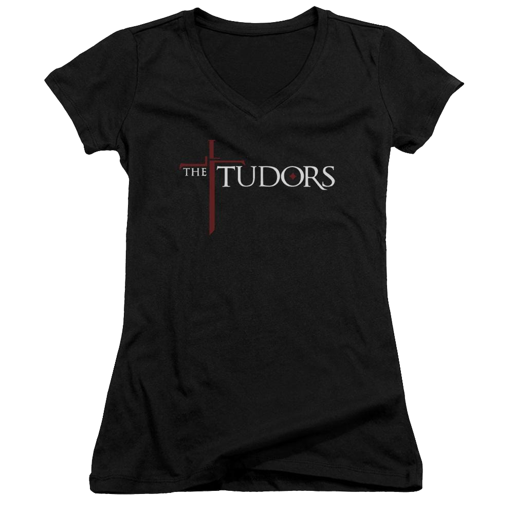 The Tudors Logo Juniors V-Neck T-Shirt Juniors V-Neck T-Shirt The Tudors