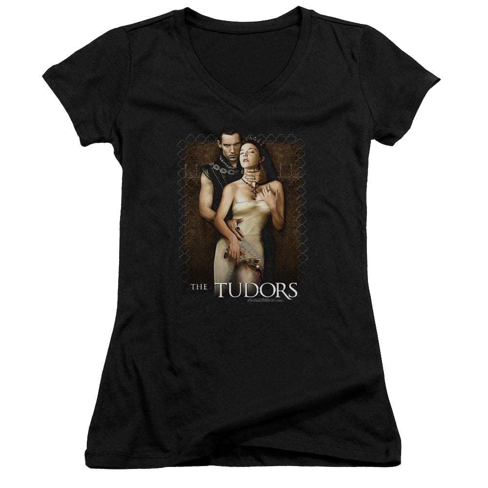 The Tudors Spilt Wine Juniors V-Neck T-Shirt Juniors V-Neck T-Shirt The Tudors
