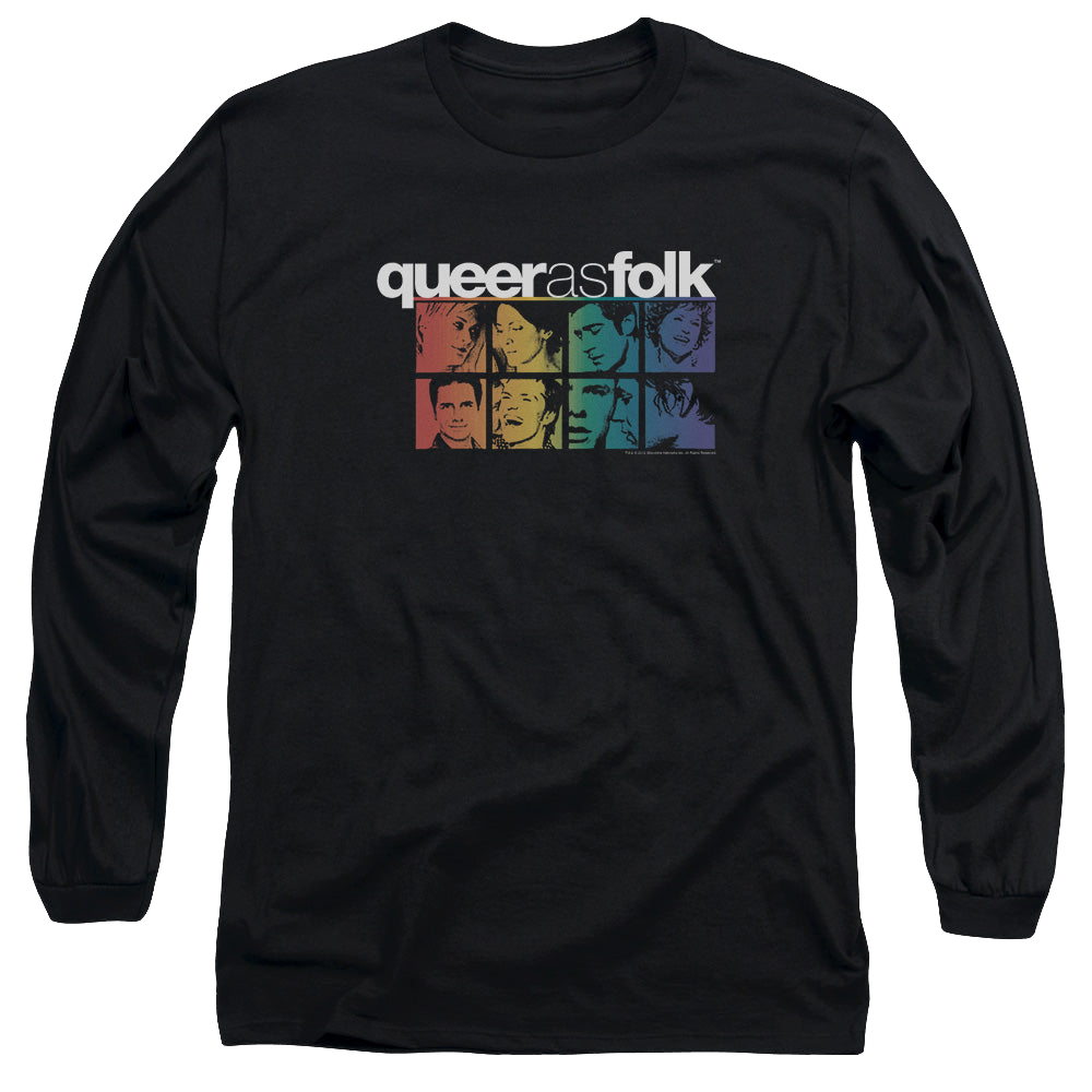 Queer as Folk Cast - Men's Long Sleeve T-Shirt Men's Long Sleeve T-Shirt Queer as Folk
