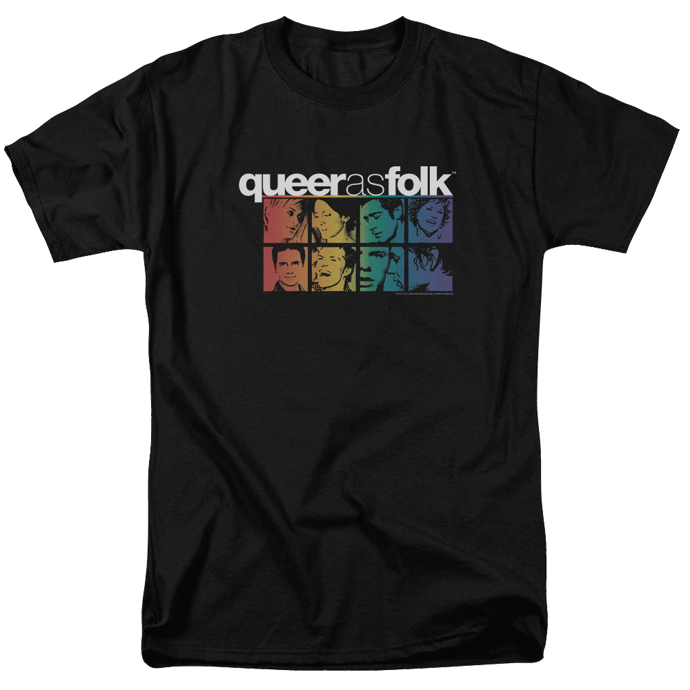 Queer as Folk Cast - Men's Regular Fit T-Shirt Men's Regular Fit T-Shirt Queer as Folk