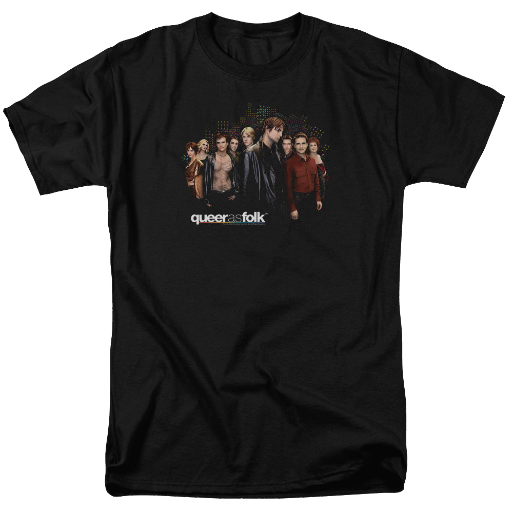 Queer as Folk Title - Men's Regular Fit T-Shirt Men's Regular Fit T-Shirt Queer as Folk