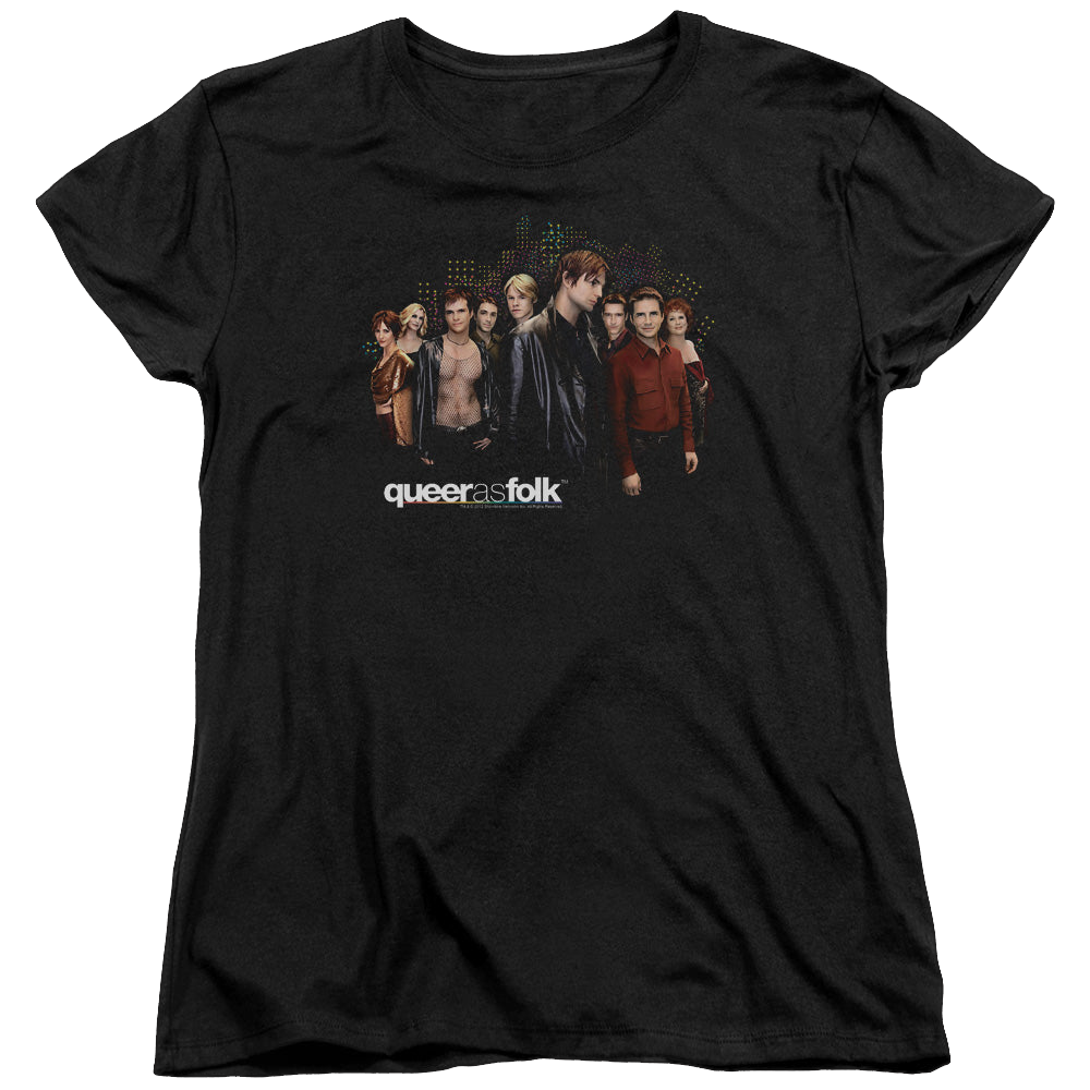 Queer as Folk Title - Women's T-Shirt Women's T-Shirt Queer as Folk