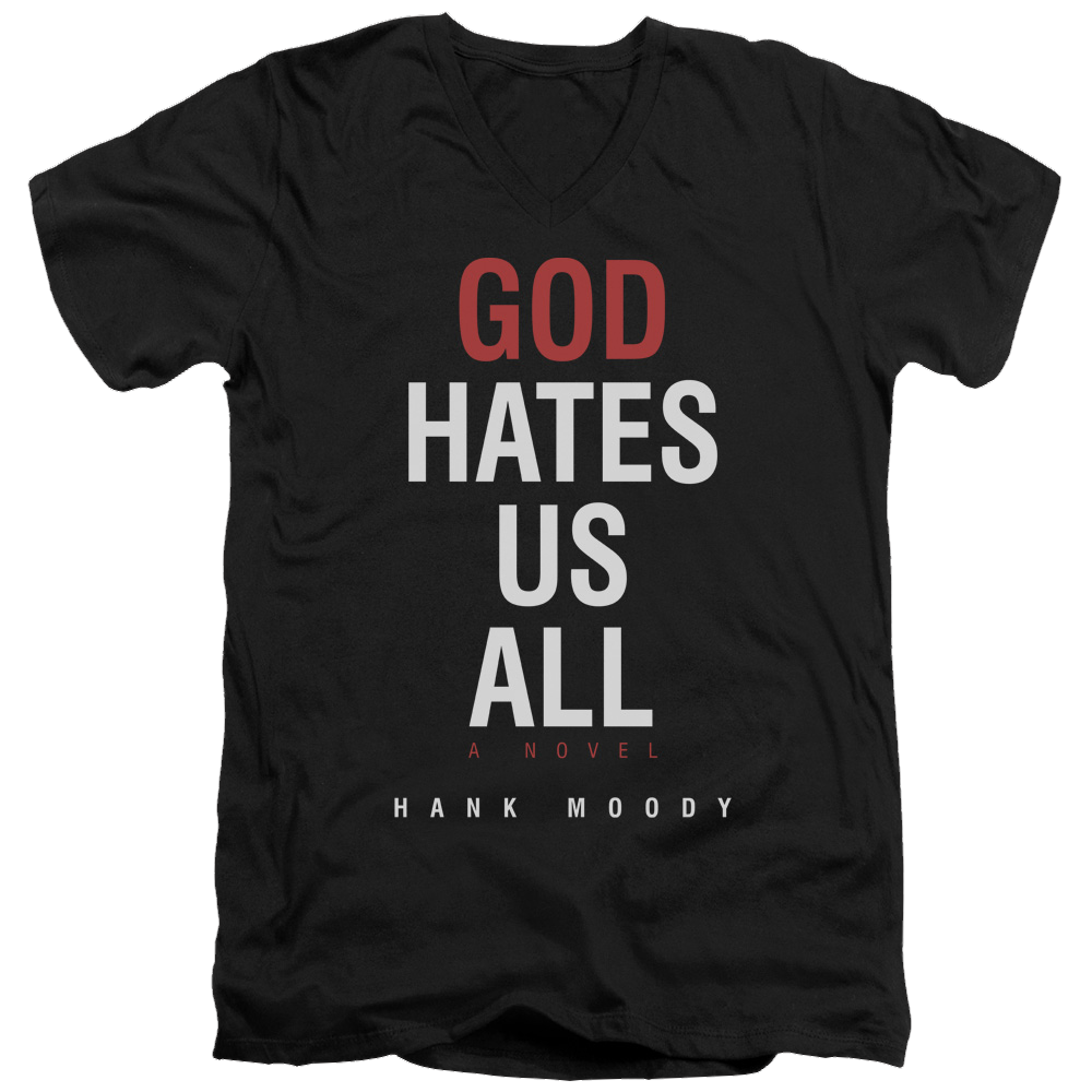 Californication Book Cover - Men's V-Neck T-Shirt Men's V-Neck T-Shirt Californication