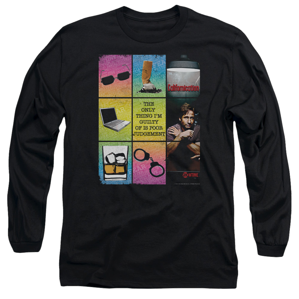 Californication Poor Judgement - Men's Long Sleeve T-Shirt Men's Long Sleeve T-Shirt Californication
