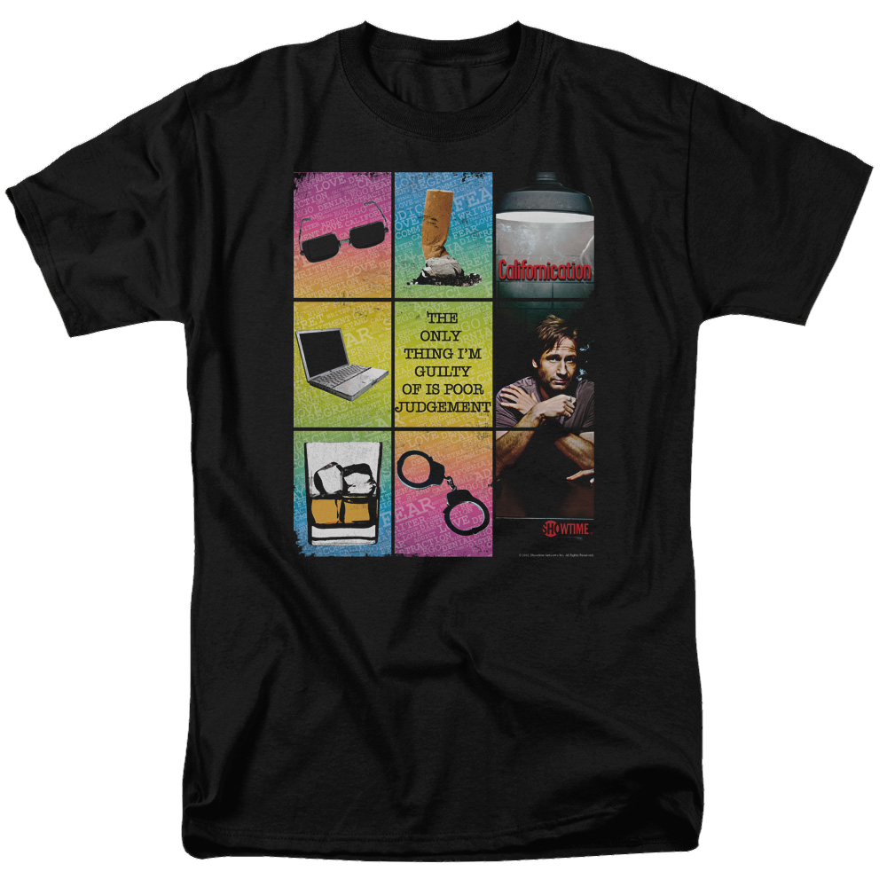 Californication Poor Judgement - Men's Regular Fit T-Shirt Men's Regular Fit T-Shirt Californication