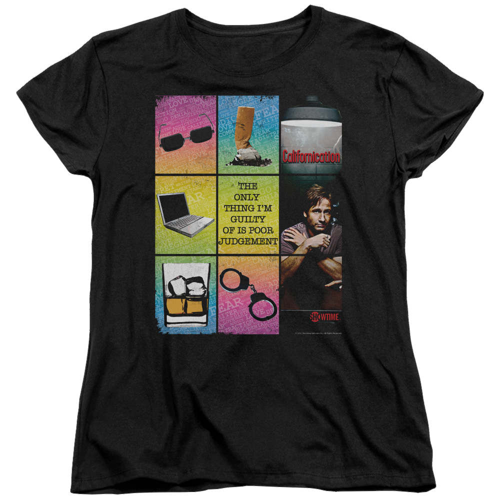 Californication Poor Judgement - Women's T-Shirt Women's T-Shirt Californication
