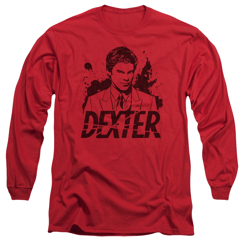 Dexter Splatter Dex - Men's Long Sleeve T-Shirt Men's Long Sleeve T-Shirt Dexter