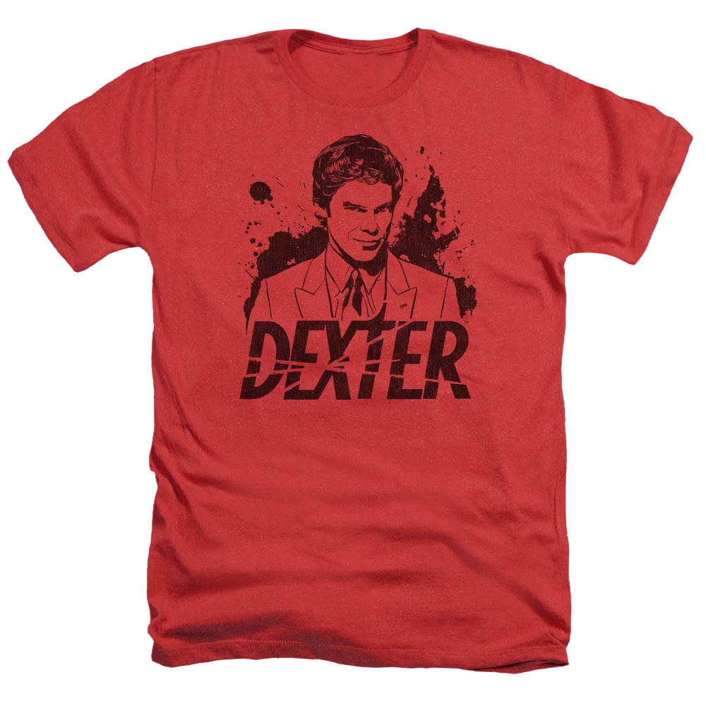 Dexter Splatter Dex - Men's Heather T-Shirt Men's Heather T-Shirt Dexter
