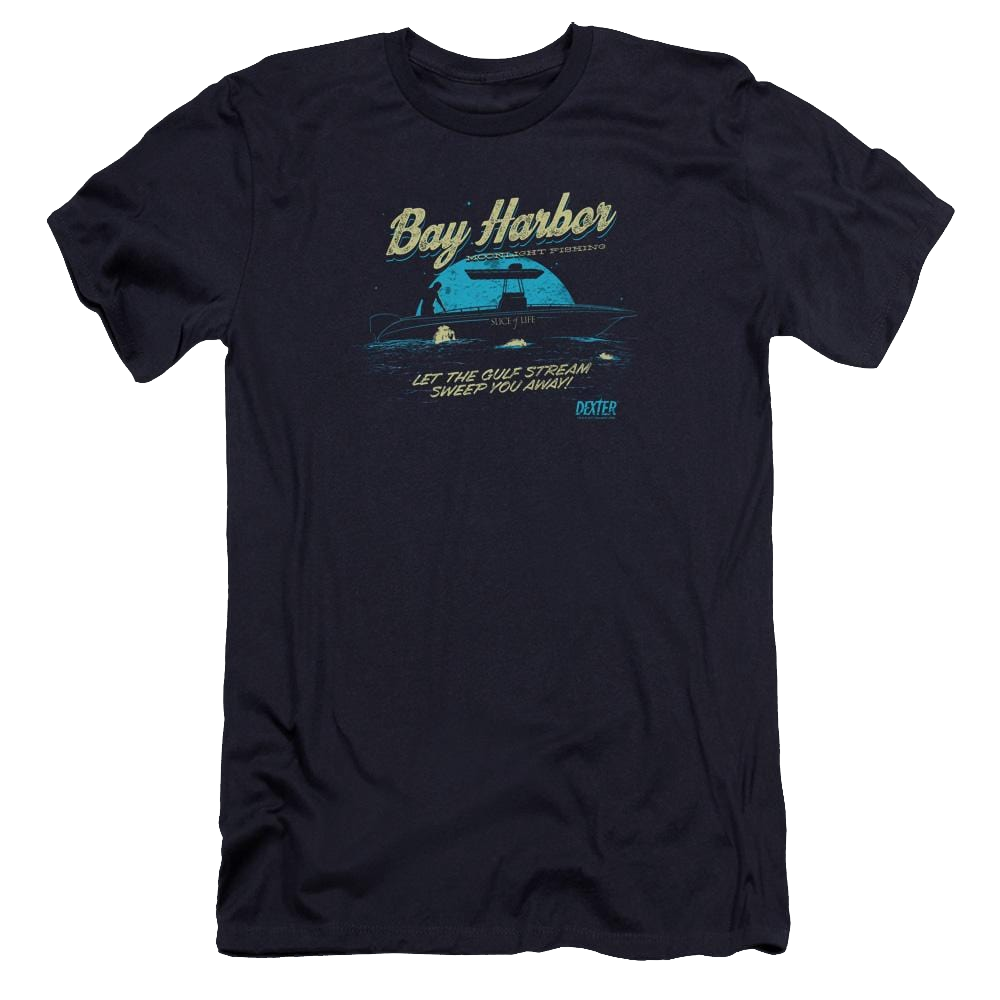 Dexter Moonlight Fishing - Men's Premium Slim Fit T-Shirt Men's Premium Slim Fit T-Shirt Dexter
