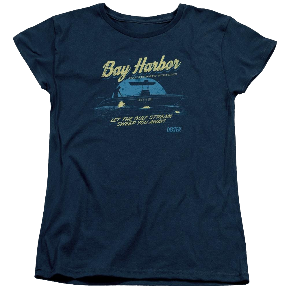 Dexter Moonlight Fishing - Women's T-Shirt Women's T-Shirt Dexter