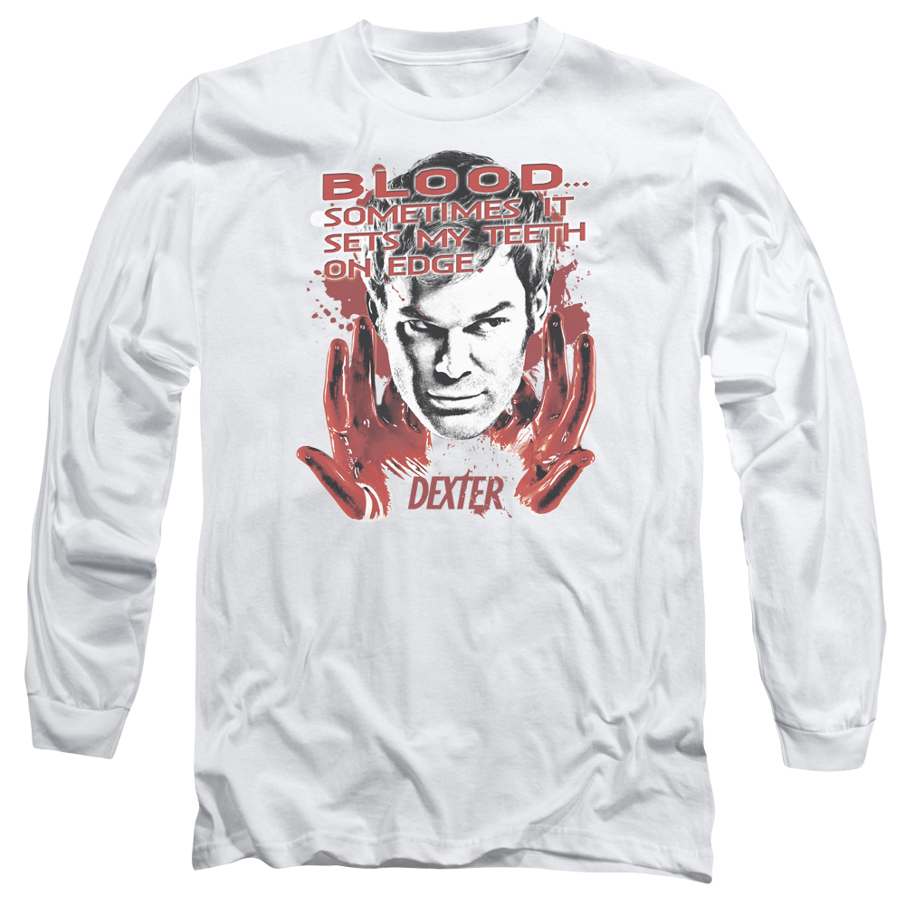 Dexter Blood - Men's Long Sleeve T-Shirt Men's Long Sleeve T-Shirt Dexter