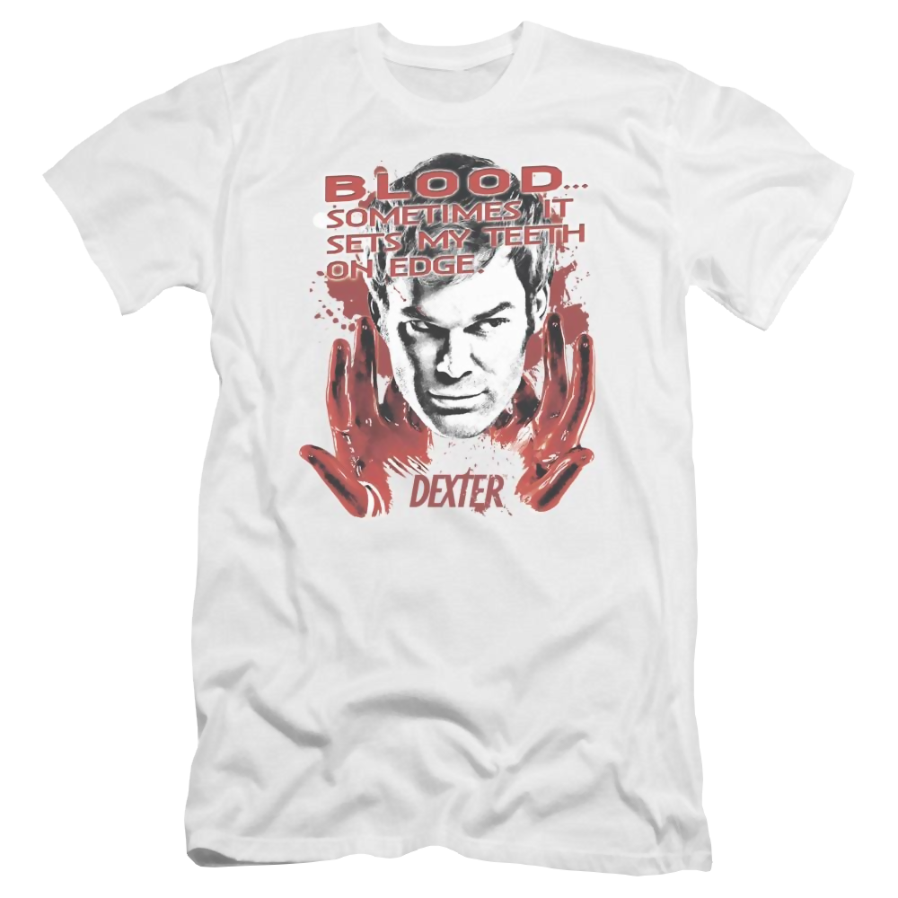 Dexter Blood - Men's Premium Slim Fit T-Shirt Men's Premium Slim Fit T-Shirt Dexter