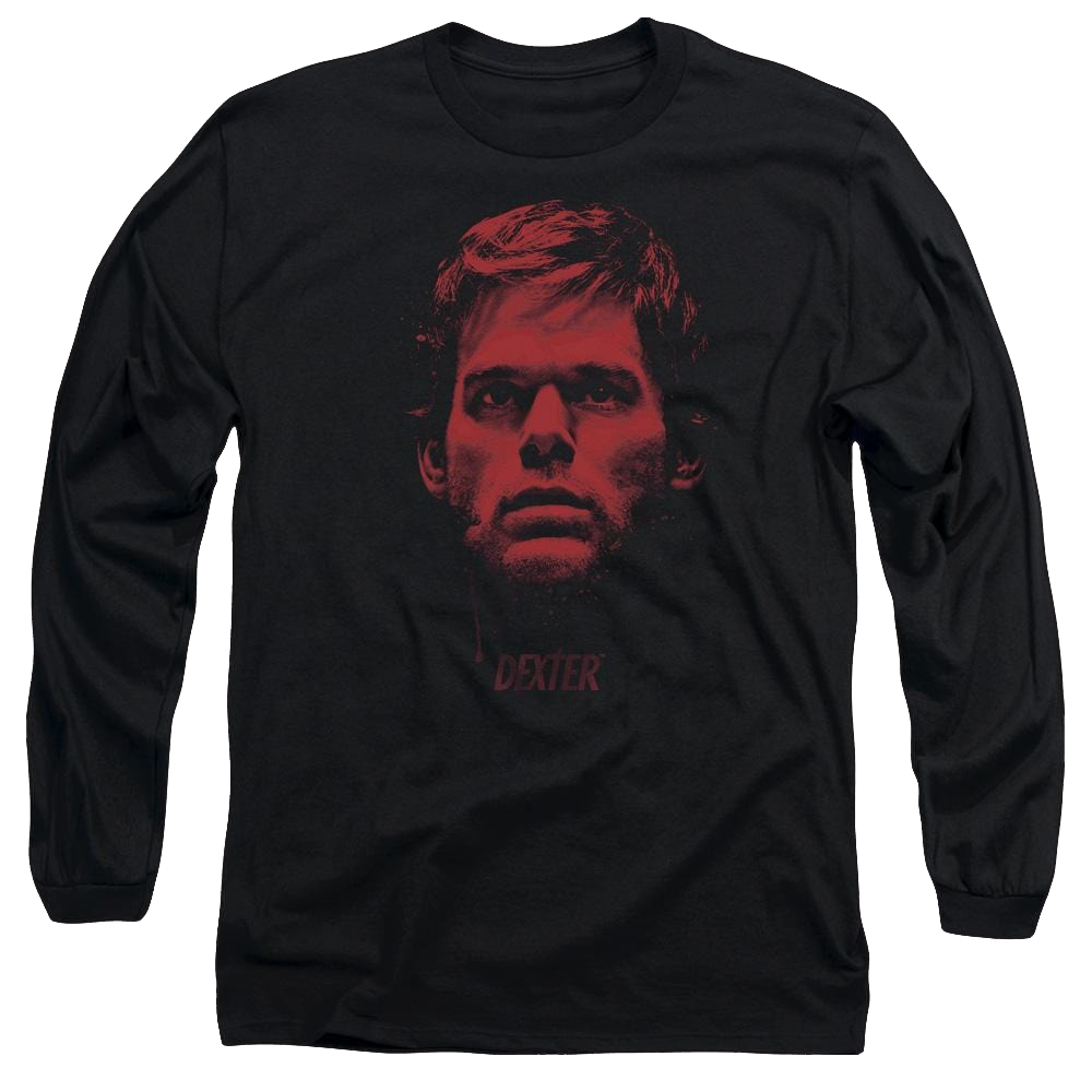 Dexter Bloody Face - Men's Long Sleeve T-Shirt Men's Long Sleeve T-Shirt Dexter