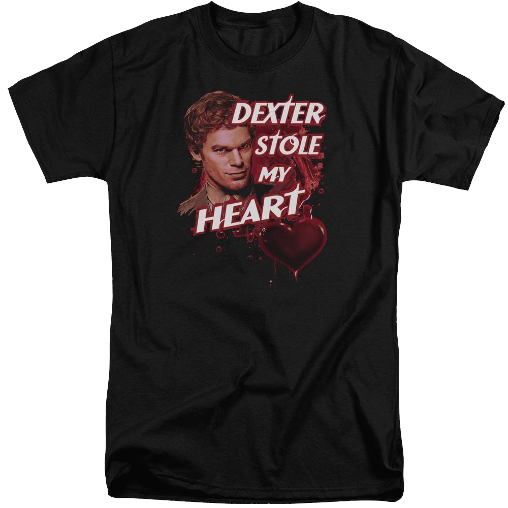 Dexter Bloody Heart - Men's Tall Fit T-Shirt Men's Tall Fit T-Shirt Dexter