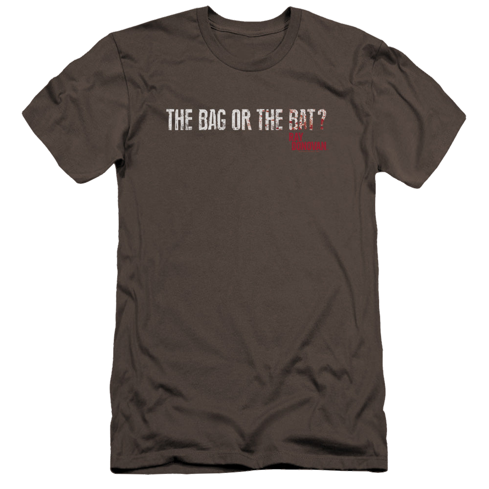 Ray Donovan Bag Or Bat - Men's Premium Slim Fit T-Shirt Men's Premium Slim Fit T-Shirt Ray Donovan