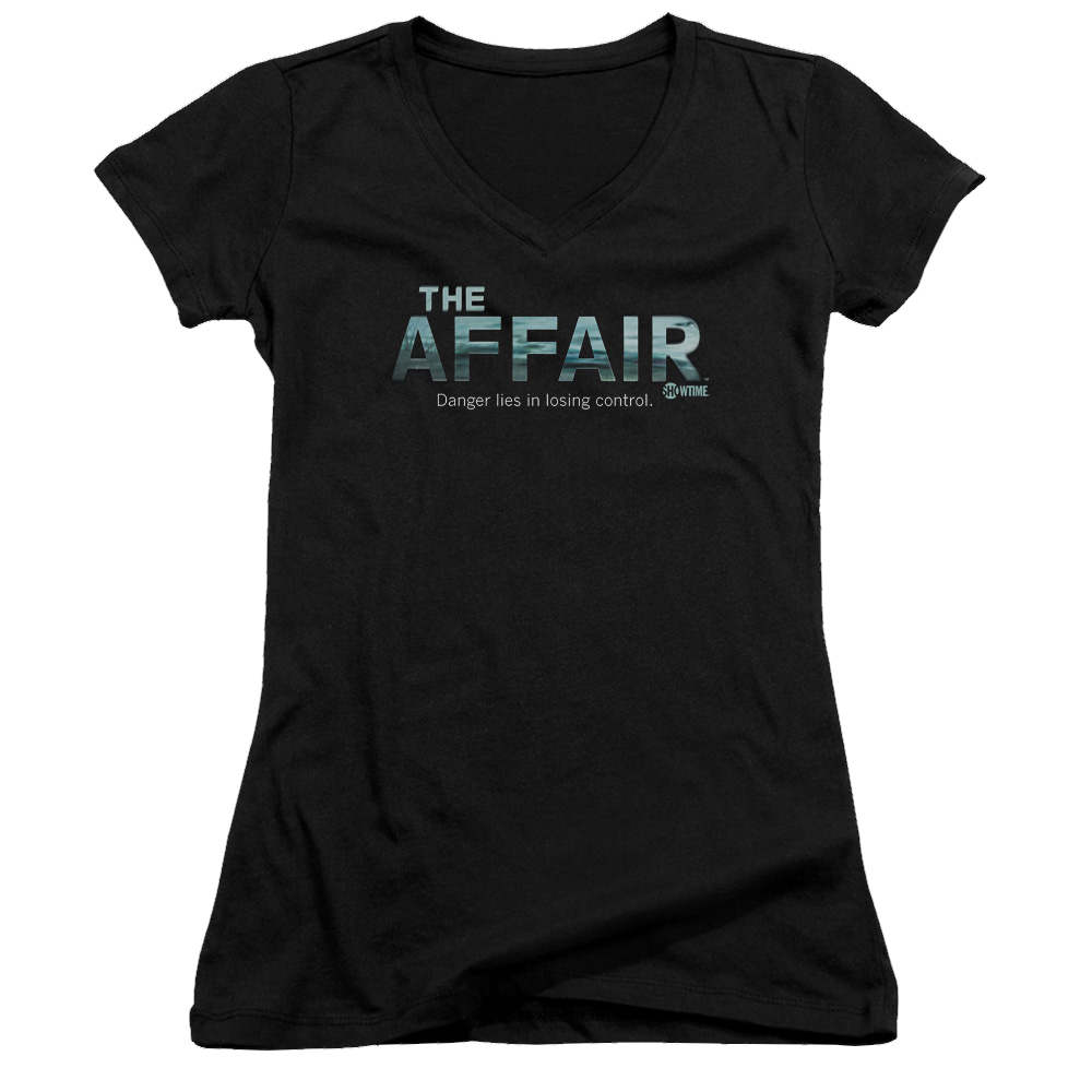 Affair Ocean Logo - Juniors V-Neck T-Shirt Juniors V-Neck T-Shirt Affair