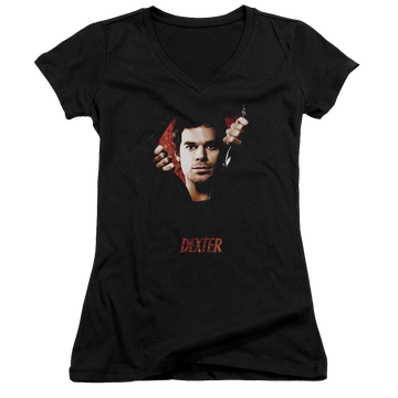 Dexter Body Bad - Juniors V-Neck T-Shirt Juniors V-Neck T-Shirt Dexter