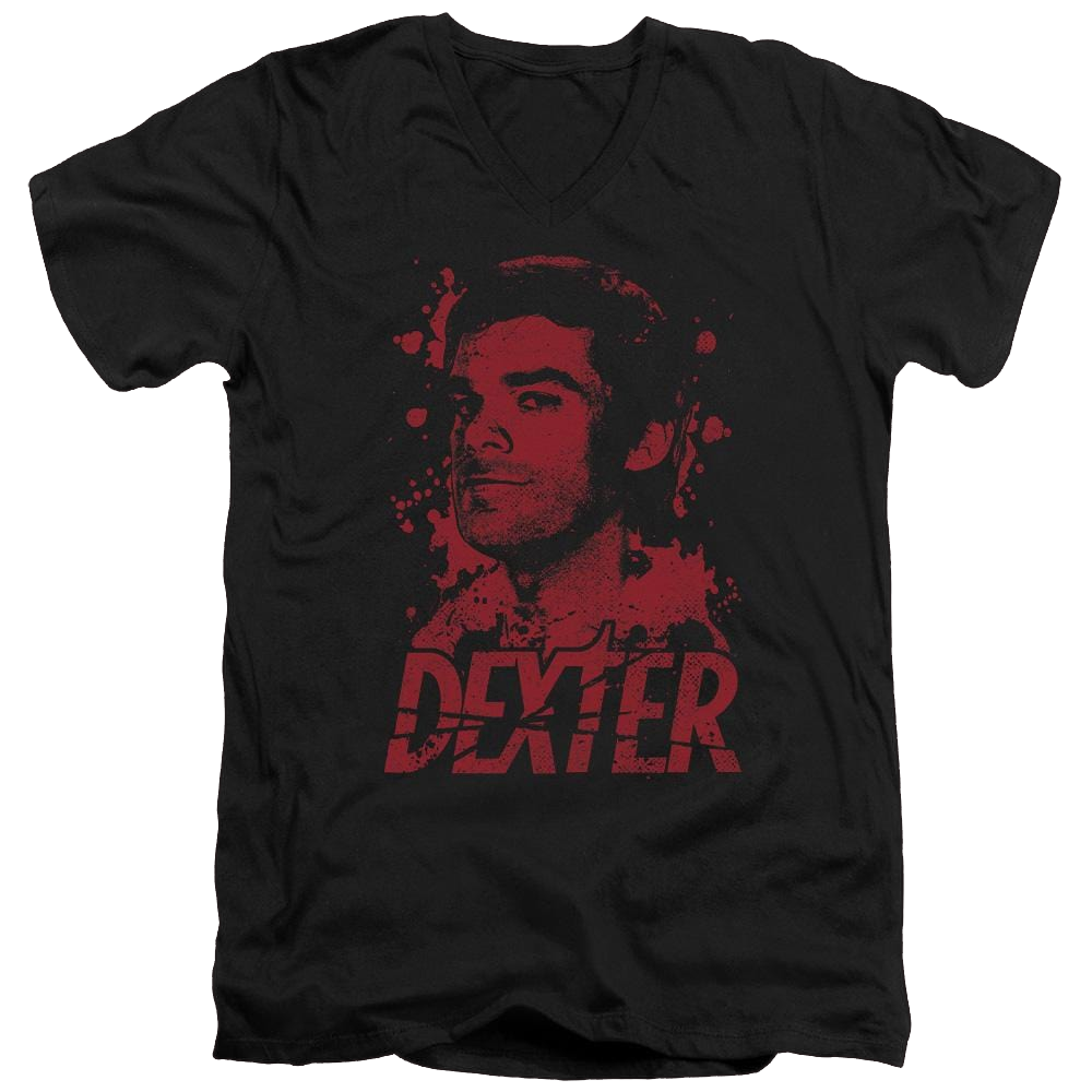 Dexter Born In Blood - Men's V-Neck T-Shirt Men's V-Neck T-Shirt Dexter