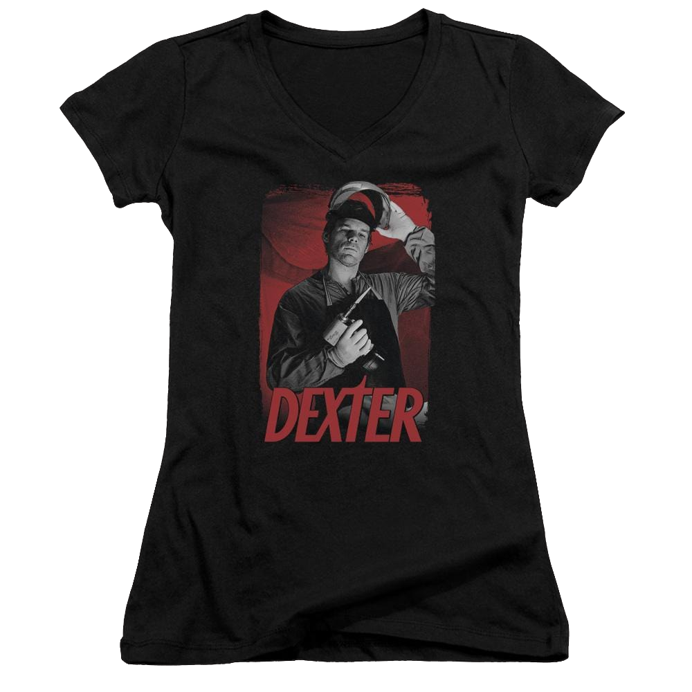 Dexter See Saw - Juniors V-Neck T-Shirt Juniors V-Neck T-Shirt Dexter
