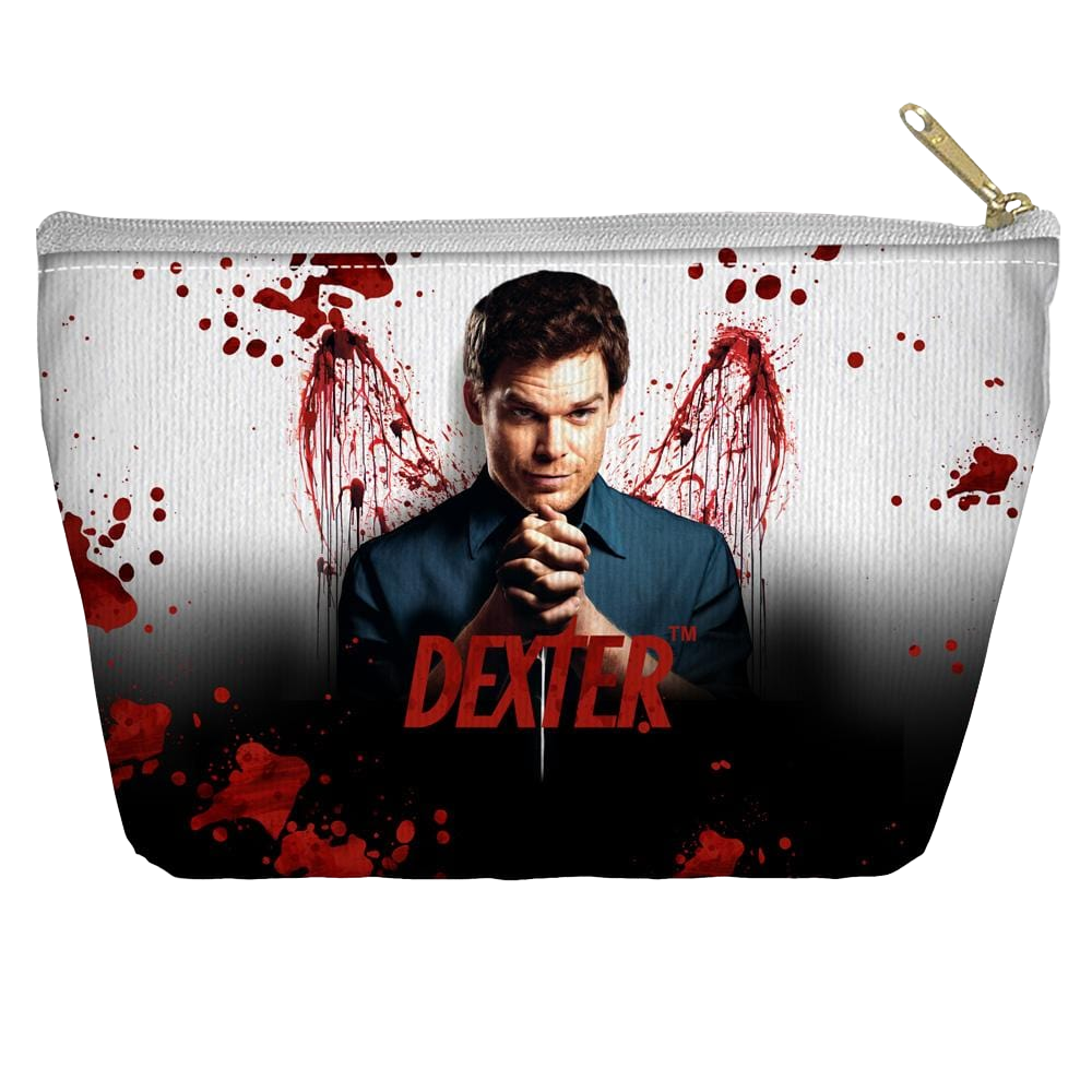 Dexter Blood Never Lies - Straight Bottom Accessory Pouch T Bottom Accessory Pouches Dexter