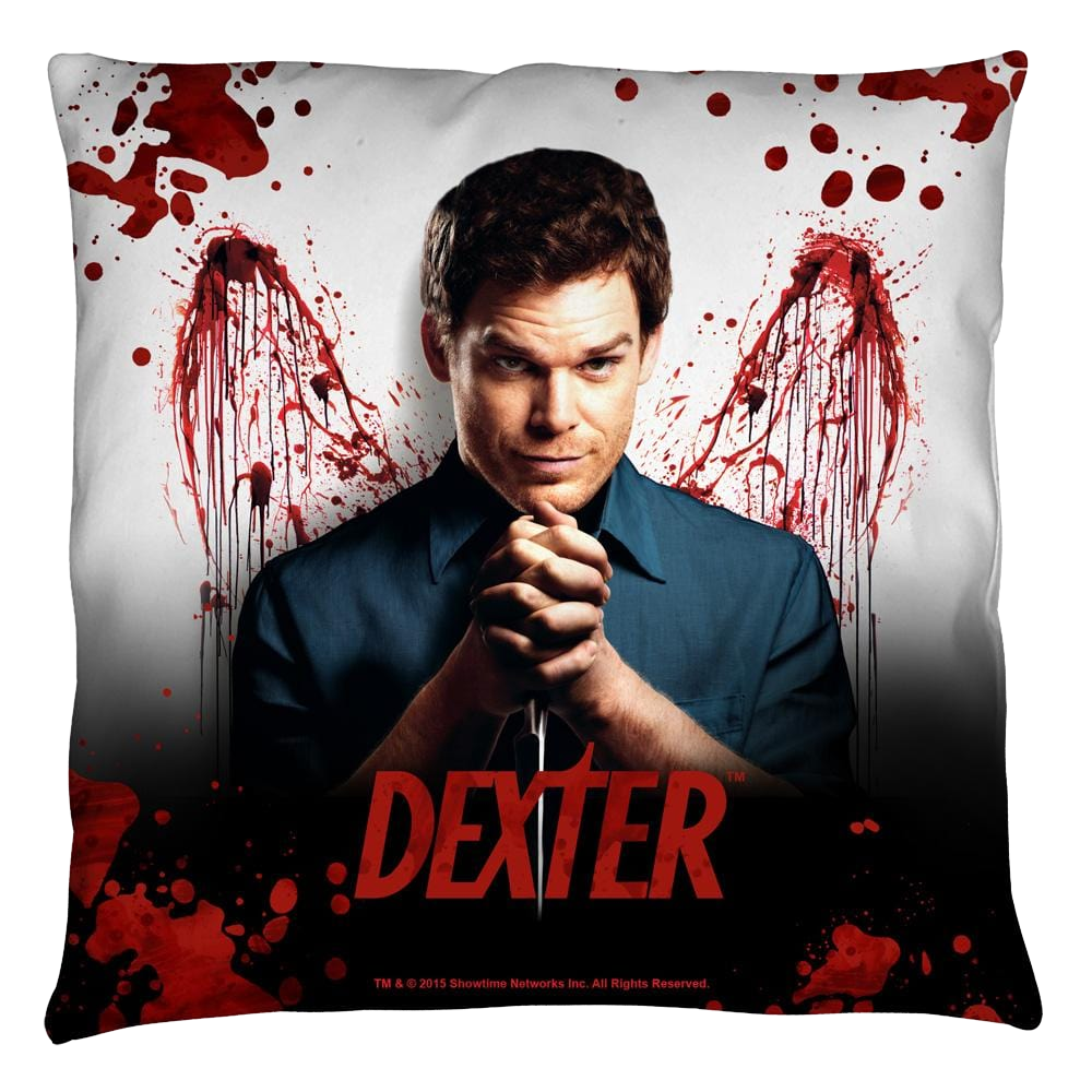 Dexter Blood Never Lies Throw Pillow Throw Pillows Dexter