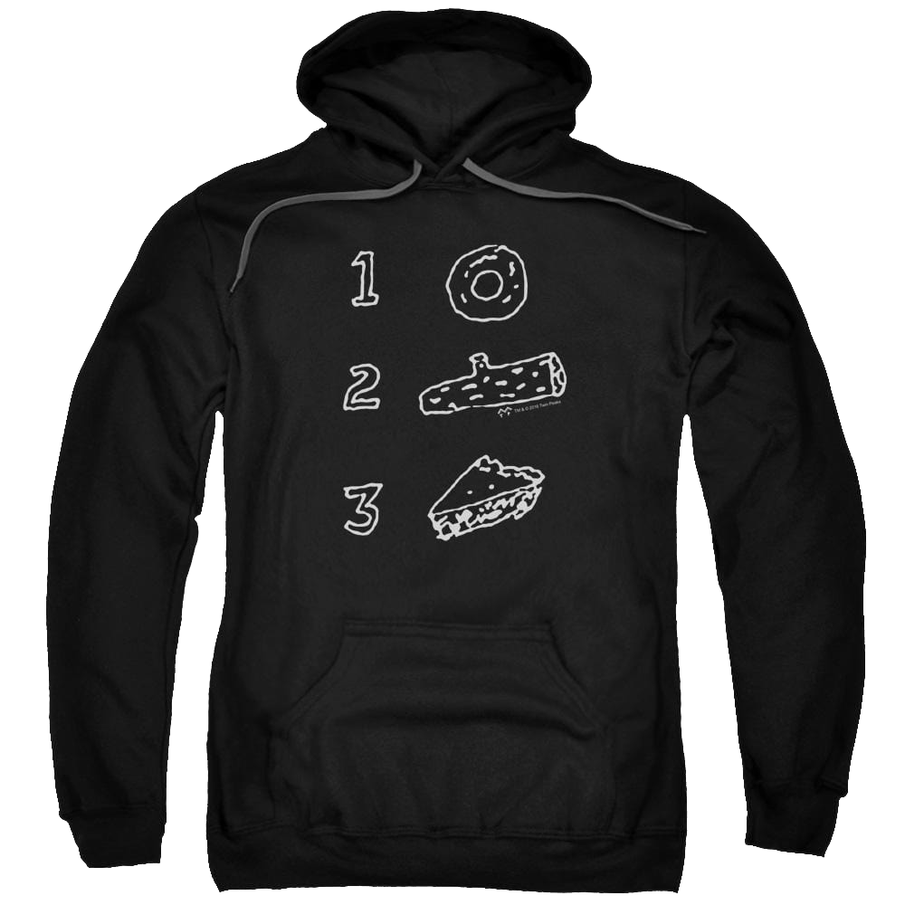Twin Peaks Pie Log Donut Pullover Hoodie Pullover Hoodie Twin Peaks