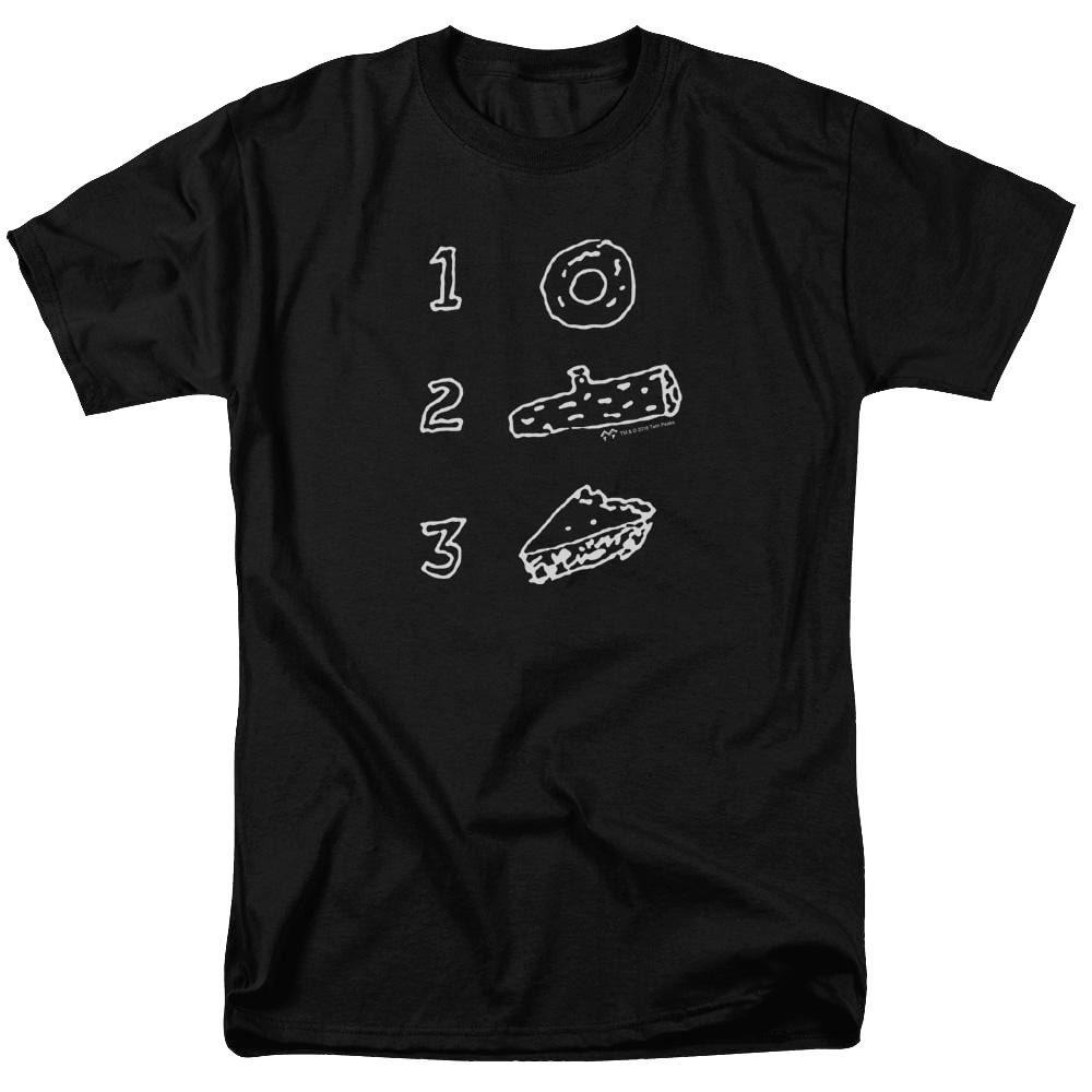 Twin Peaks Pie Log Donut Men's Regular Fit T-Shirt Men's Regular Fit T-Shirt Twin Peaks