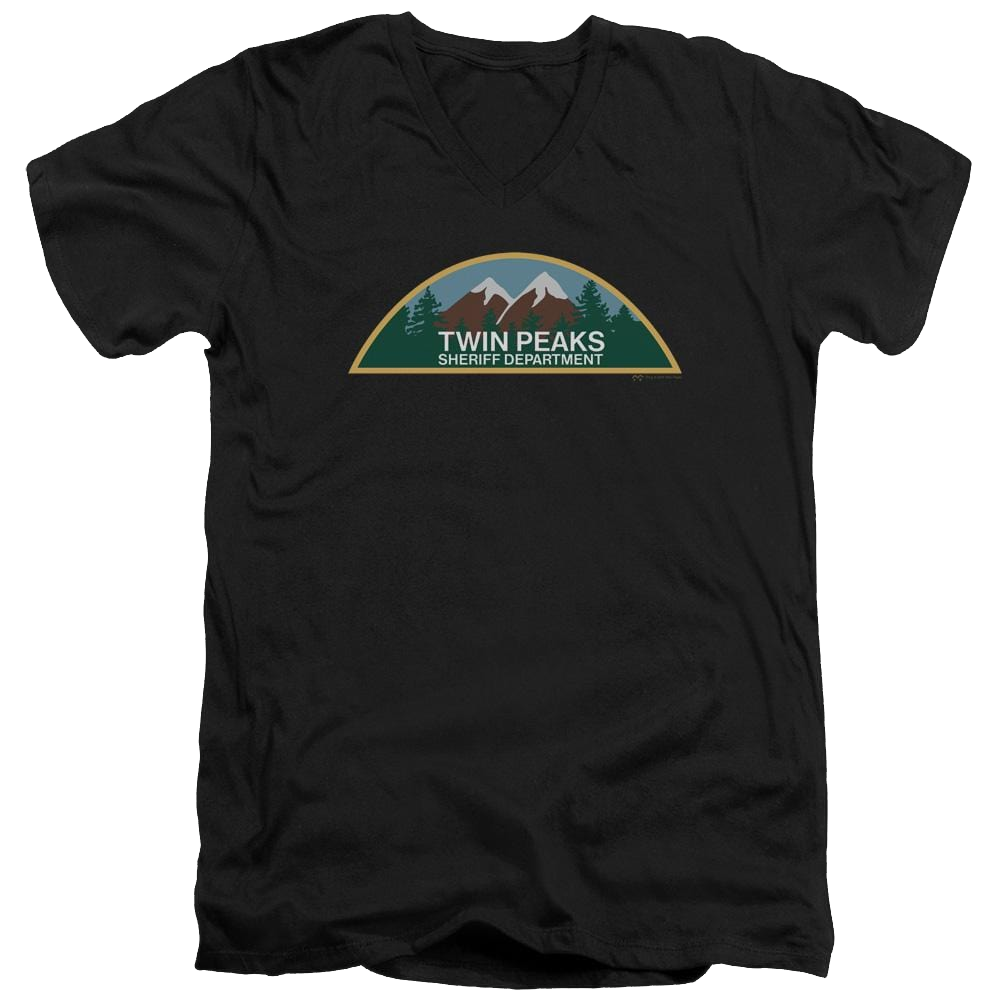 Twin Peaks Sheriff Department Men's V-Neck T-Shirt Men's V-Neck T-Shirt Twin Peaks