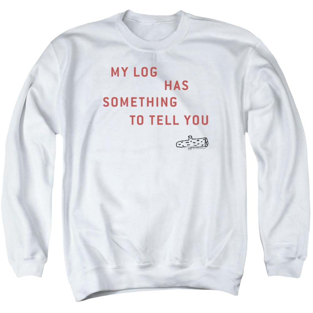 Twin Peaks My Log Men's Crewneck Sweatshirt Men's Crewneck Sweatshirt Twin Peaks