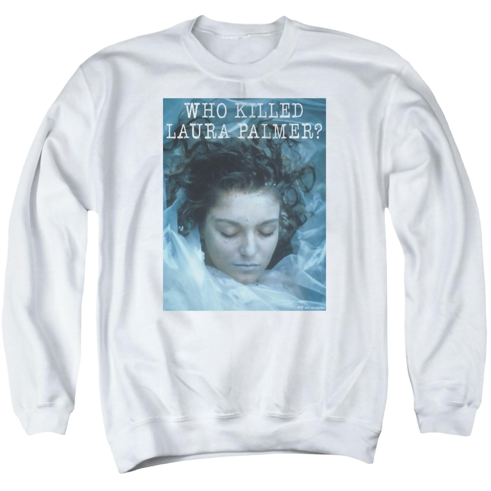 Twin Peaks Who Killed Laura Men's Crewneck Sweatshirt Men's Crewneck Sweatshirt Twin Peaks