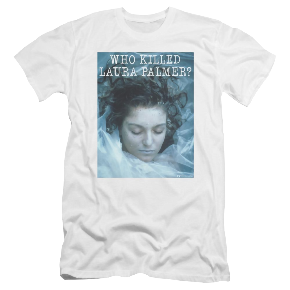 Twin Peaks Who Killed Laura Men's Premium Slim Fit T-Shirt Men's Premium Slim Fit T-Shirt Twin Peaks