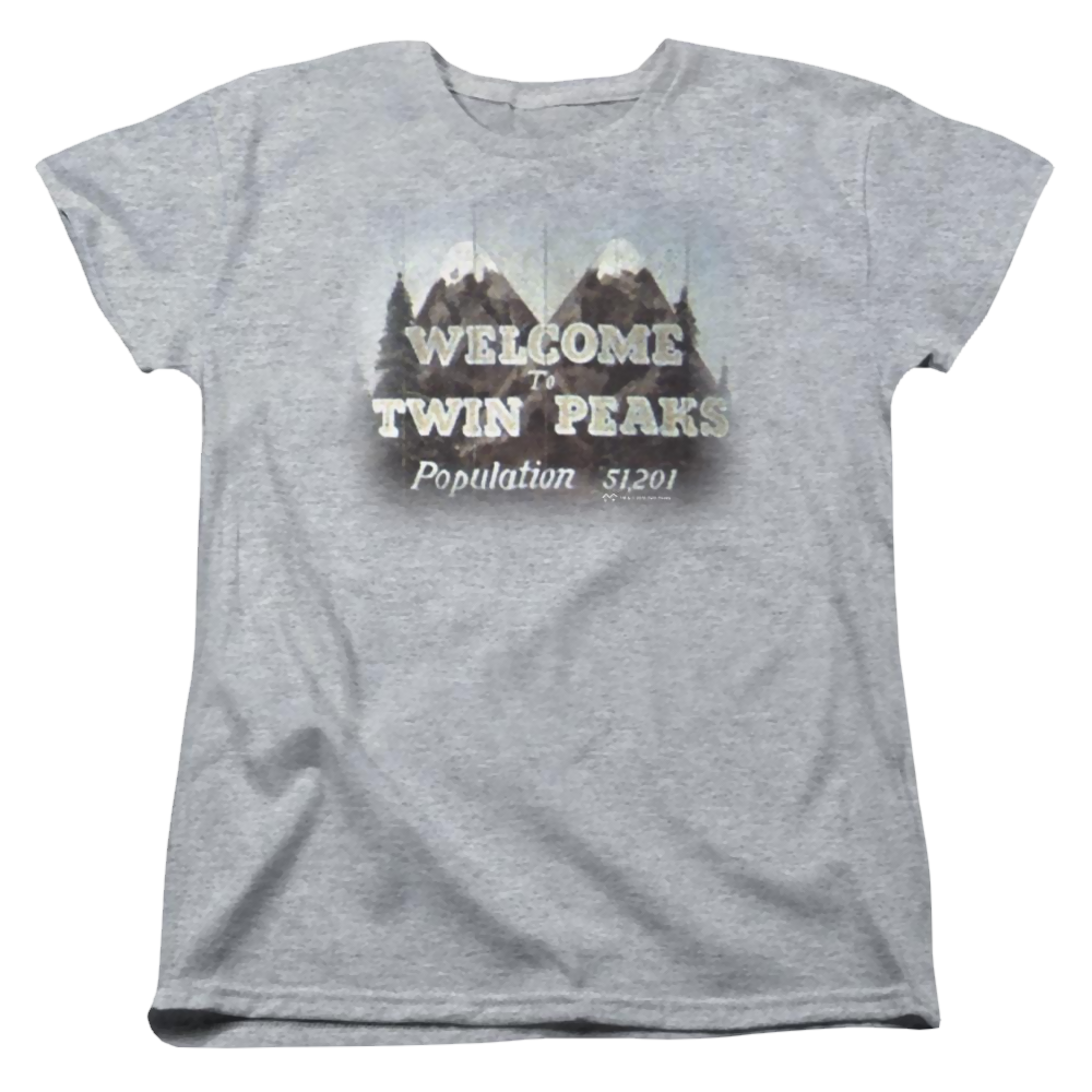 Twin Peaks Welcome To Women's T-Shirt Women's T-Shirt Twin Peaks