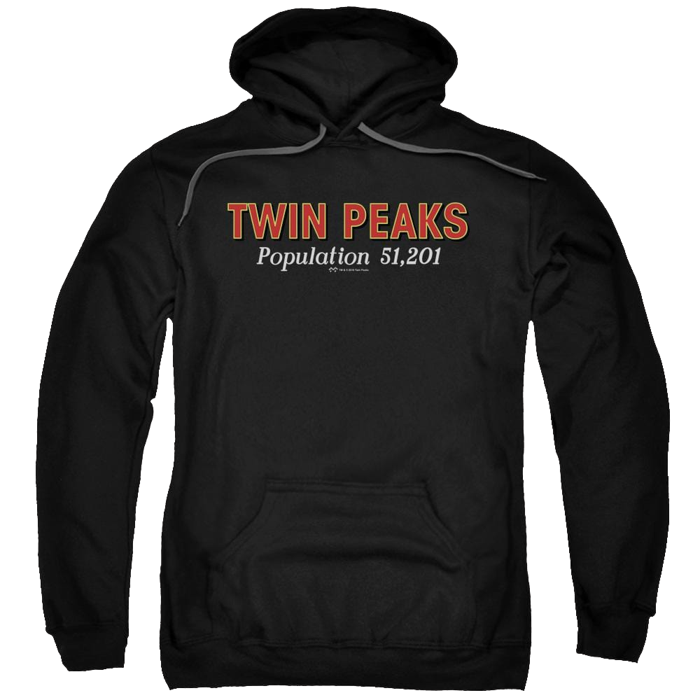 Twin Peaks Population Pullover Hoodie Pullover Hoodie Twin Peaks
