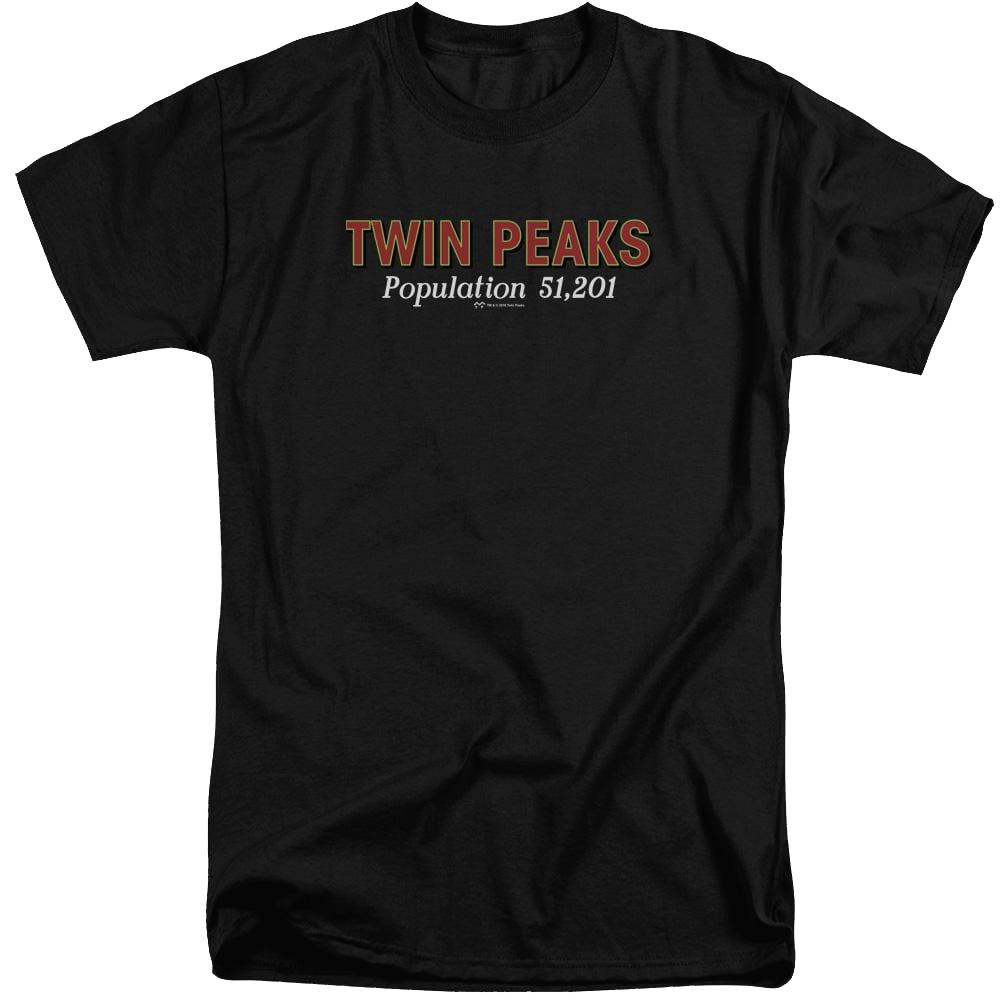 Twin Peaks Population Men's Tall Fit T-Shirt Men's Tall Fit T-Shirt Twin Peaks