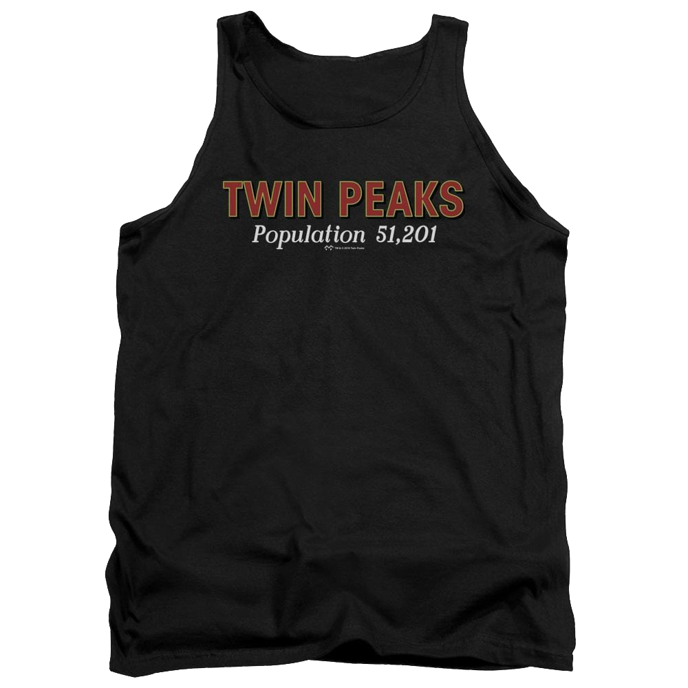 Twin Peaks Population Men's Tank Men's Tank Twin Peaks