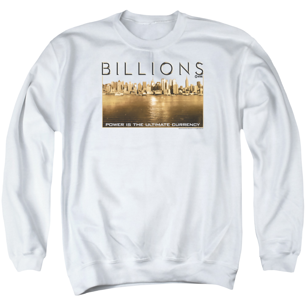 Billions Golden City - Men's Crewneck Sweatshirt Men's Crewneck Sweatshirt Billions