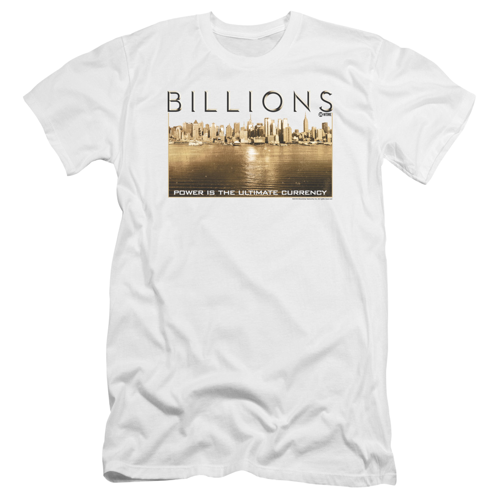 Billions Golden City - Men's Premium Slim Fit T-Shirt Men's Premium Slim Fit T-Shirt Billions
