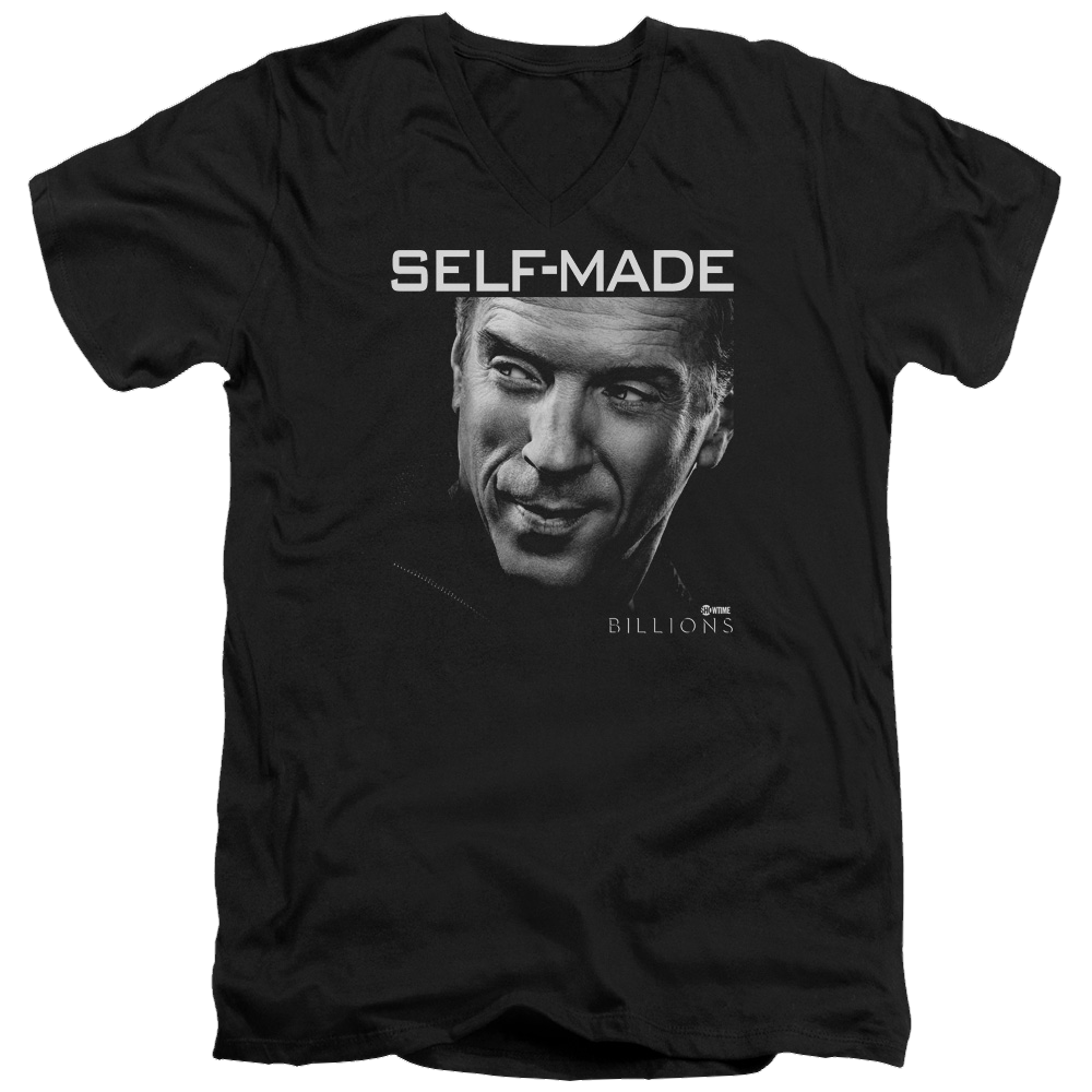 Billions Self Made - Men's V-Neck T-Shirt Men's V-Neck T-Shirt Billions