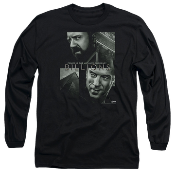 Billions Currency Poster - Men's Long Sleeve T-Shirt Men's Long Sleeve T-Shirt Billions