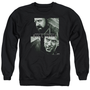 Billions Currency Poster - Men's Crewneck Sweatshirt Men's Crewneck Sweatshirt Billions