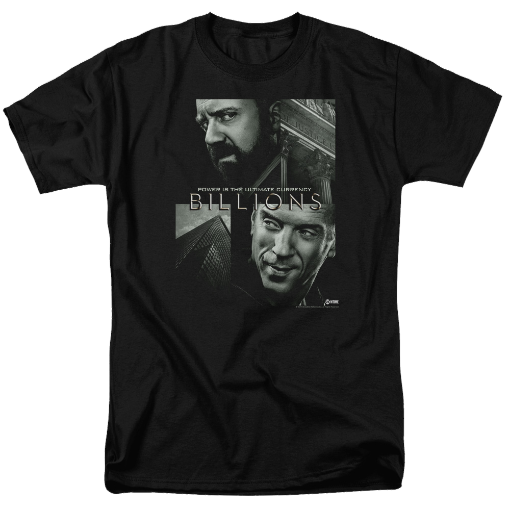 Billions Currency Poster - Men's Regular Fit T-Shirt Men's Regular Fit T-Shirt Billions