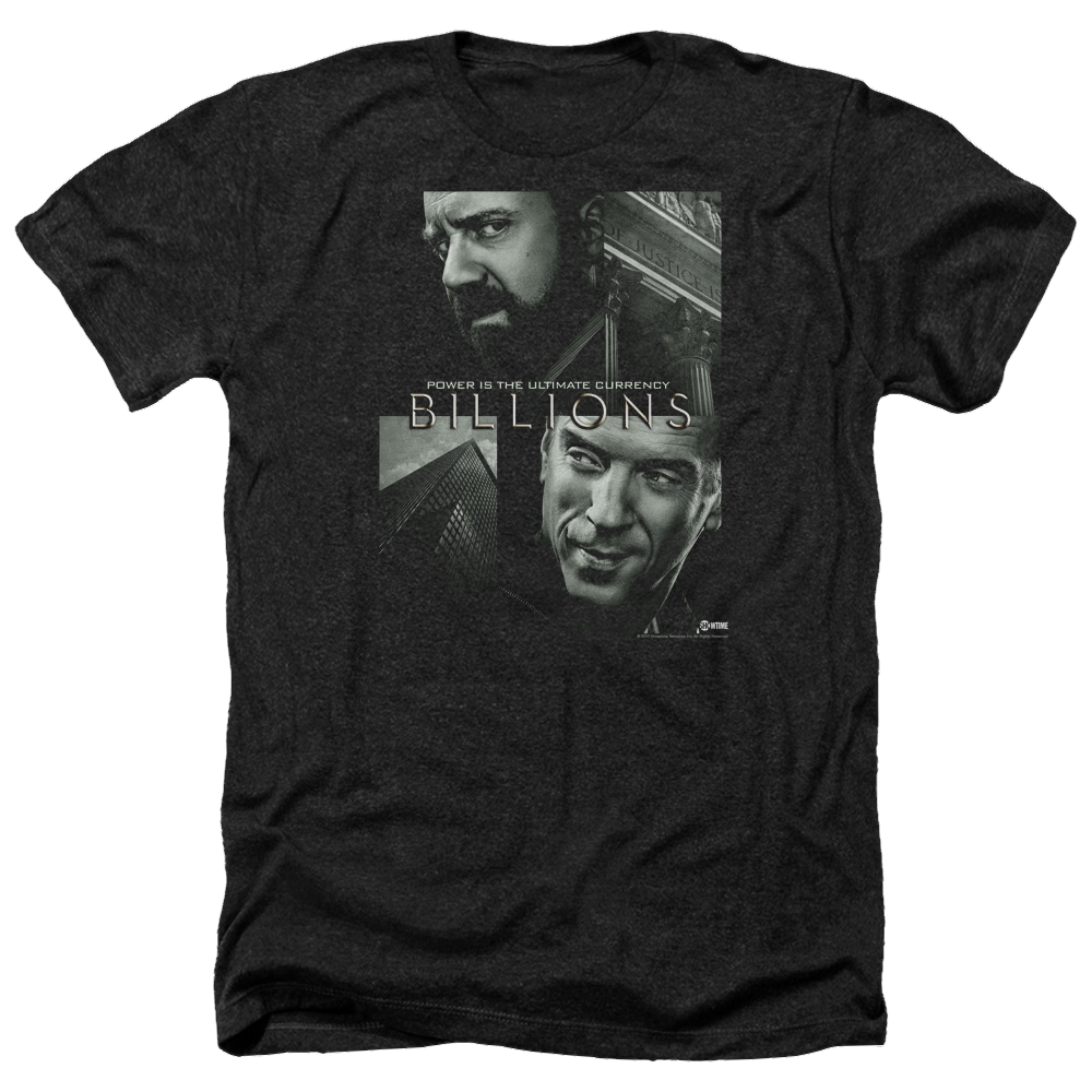 Billions Currency Poster - Men's Heather T-Shirt Men's Heather T-Shirt Billions