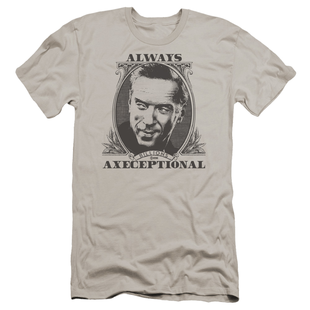 Billions Axeceptional - Men's Premium Slim Fit T-Shirt Men's Premium Slim Fit T-Shirt Billions