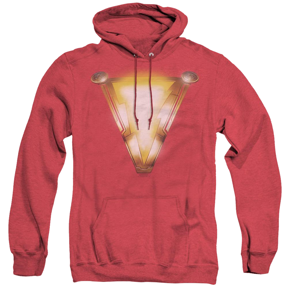 Shazam Movie Bolt - Heather Pullover Hoodie Heather Pullover Hoodie Shazam