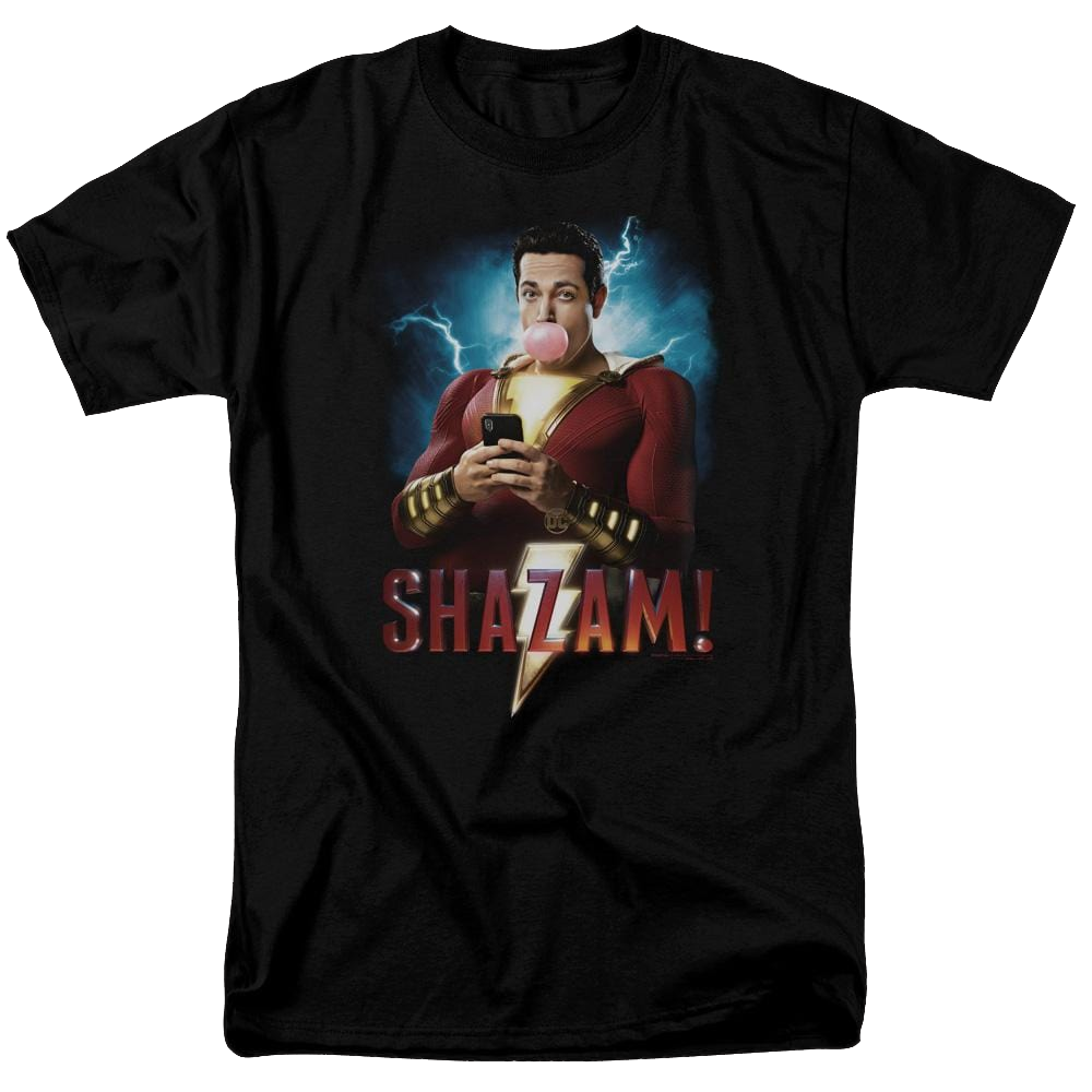 Shazam Movie Blowing Up - Men's Regular Fit T-Shirt Men's Regular Fit T-Shirt Shazam
