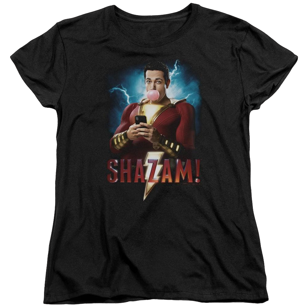 Shazam Movie Blowing Up - Women's T-Shirt Women's T-Shirt Shazam