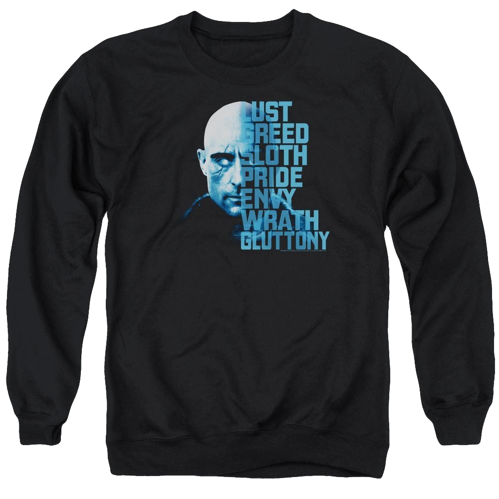 Shazam Movie Evil Sivana - Men's Crewneck Sweatshirt Men's Crewneck Sweatshirt Shazam